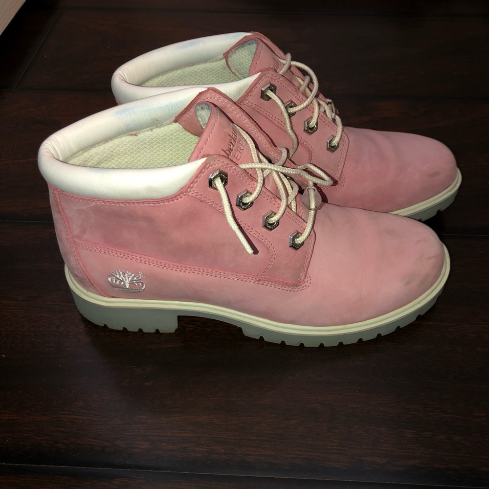 Pink timberlands